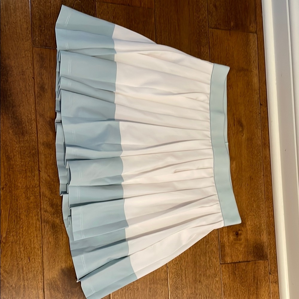 Athleta Girl XL/ 14 Blue and White Skort